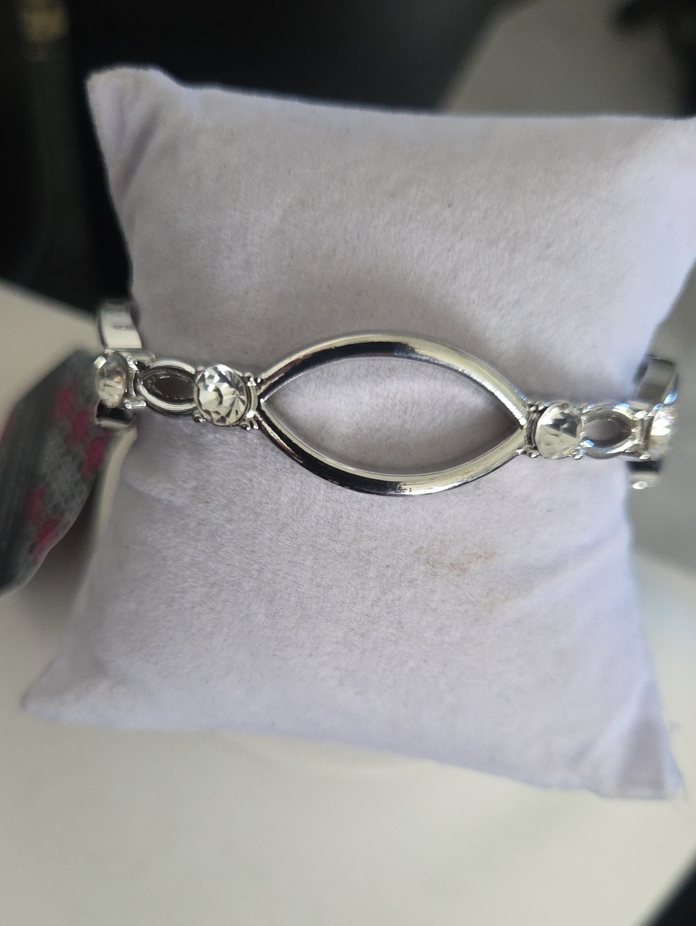 Paparazzi Interwoven Illusion White Bracelet NWT